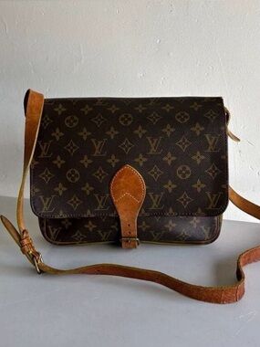 Louis Vuitton Pre-Owned 1991 Cartesier GM Crossbody Bag